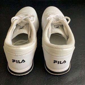 fila embroidered shoes